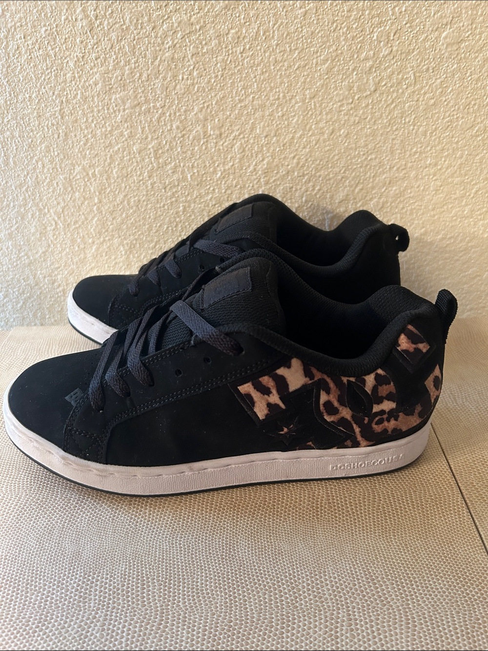 DC Sneakers/Leopard Print Accent